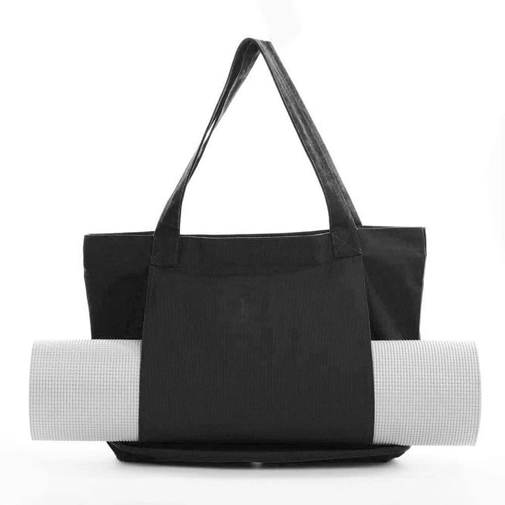 Yoga Mat Carry Bag Multifunctional Yoga Pilates Mat Case Bag Large Capacity Washable Lightweight Foldable Bag Tourism Fitness