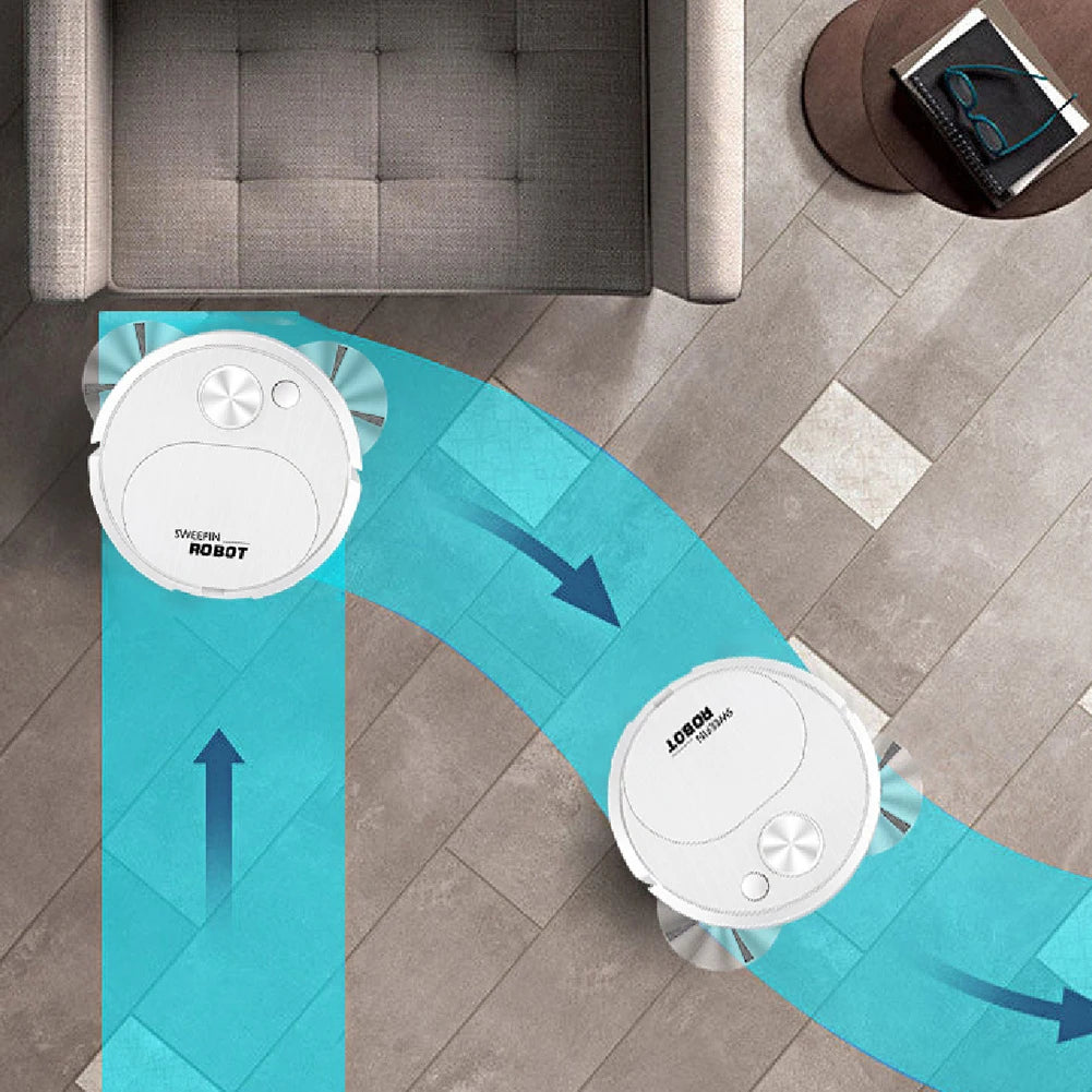 Smart Robotic Vacuum Cleaner with Mop For Ultra Thin Profile Designed for Pet Hair Management Rechargeable Battery for Cleaning