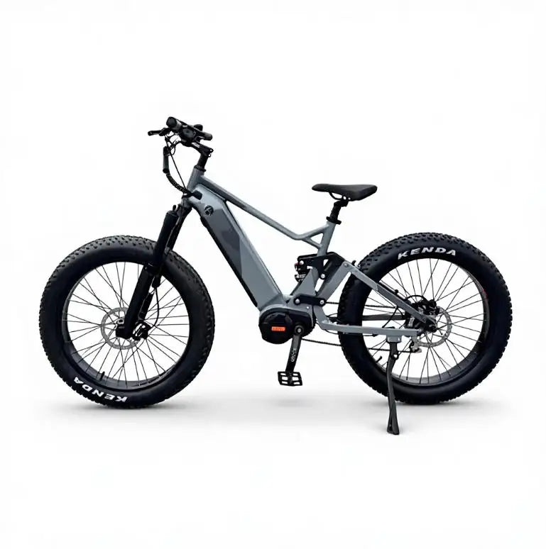 2026 New Model Mountain Electric Bicycle 48V 1000W 17.4Ah Mid-Drive Motor, 26"×4.0 Fat Tire Ebike For Outdoor & Adults