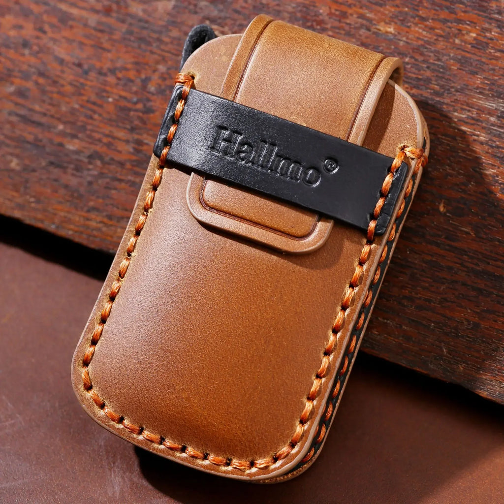 Luxury Leather Car Key Case Cover Fob Protect for Kia 4 Button Sorento K900 K7 Cadenza Accessories Keychain Holder Shell Bag