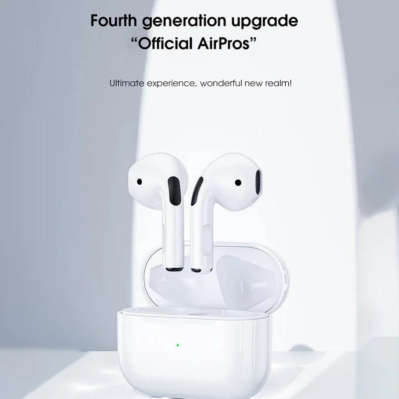 Air Pro4 Wireless Headset Dual Earphones Extra Long Standby for Genshin Impact PlayerUnknown's Battlegrounds Game Accessories