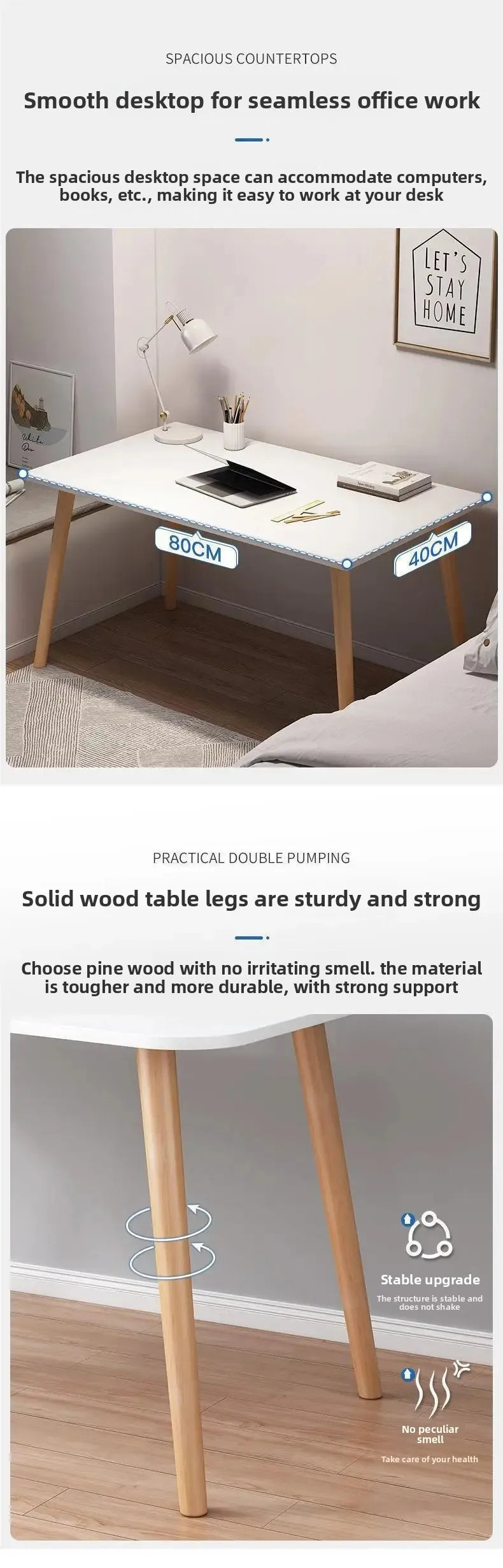 Computer Desk Lightweight Student Home Rental Bedroom Desktop Room Simple Rental House Writing  Mesa Oficina Office Furniture