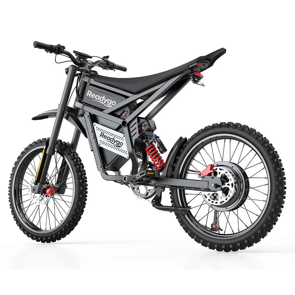 Readygo E6 Ultra Adult Off-Road Ebike 3000W Brushless Motor 60V 30AH Lithium Battery Electric Bicycle 85Km/h
