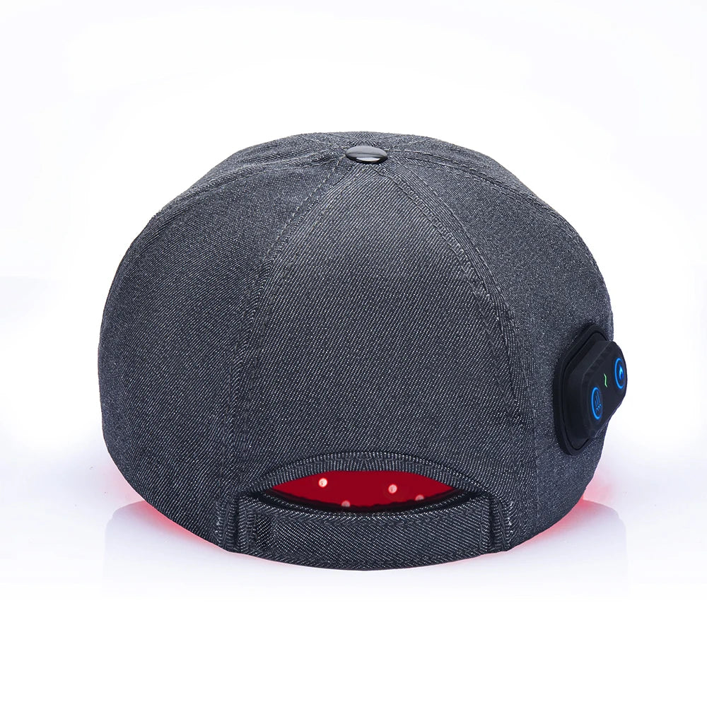 New Infrared LEDs 660nm&850nm Red Light Therapy Hair Growth Cap For Hair Regrowth Anti Hair Loss Relax Scalp Anti-inflammatory