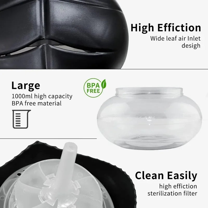 AC220V Water-Based Purifier Air Washer, Air Revitalizer & Freshener, Air Fresher with 7 LED Color