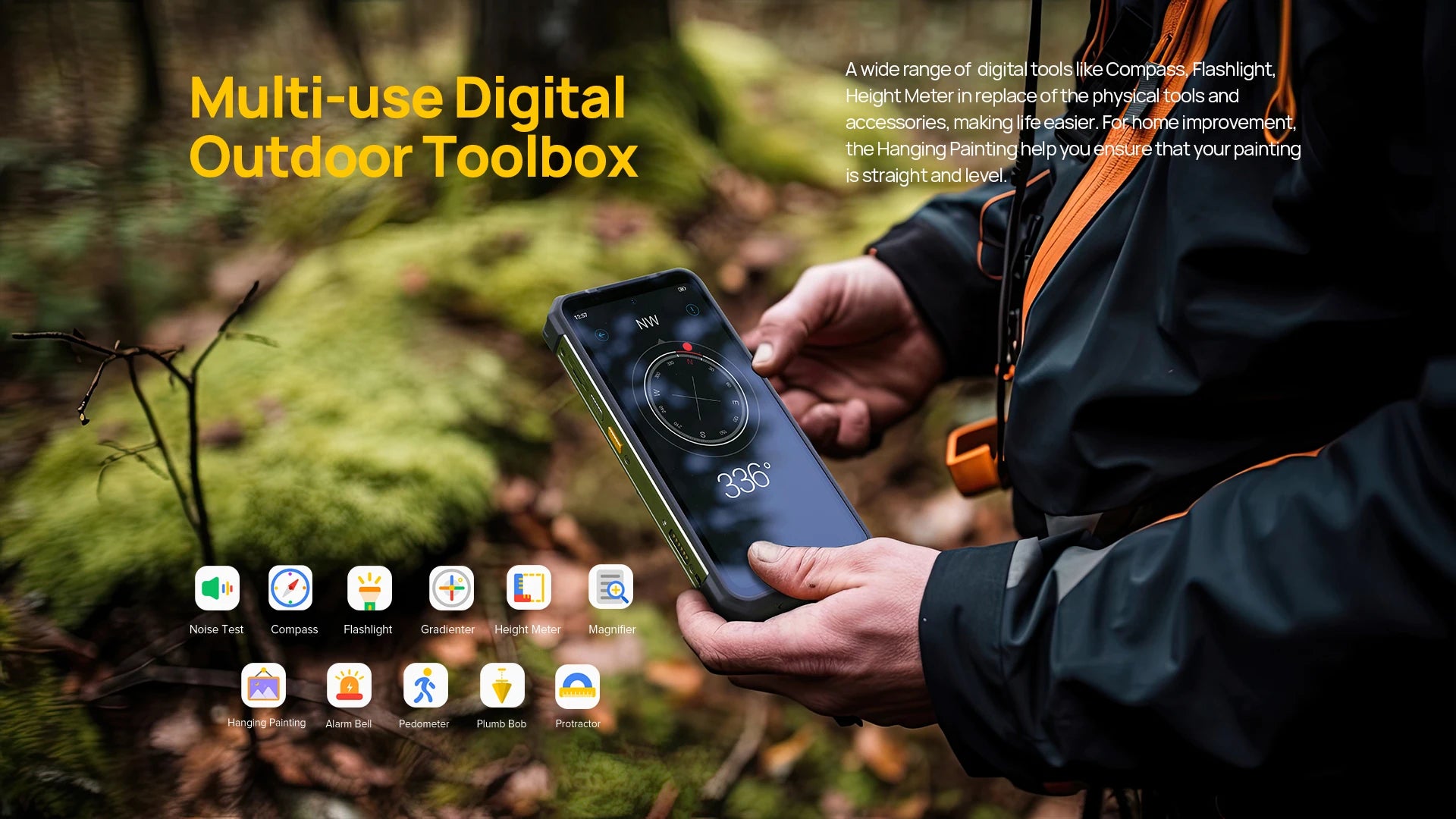 Ulefone Armor 24 Rugged Phone, 22000mAh, Up to 24GB + 256GB, 6.78 ", 120Hz Smartphone, 64MP + 64MP, NFC Phone, Global Version
