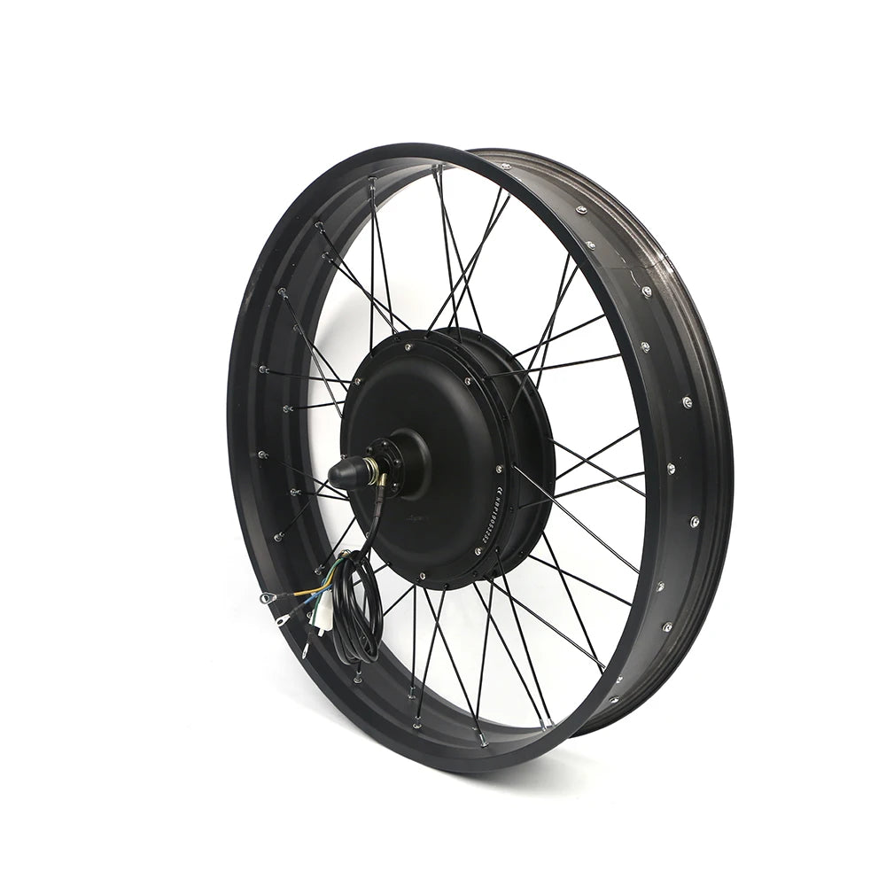 NBpower 20/24/26x4.0 48-72v 2000W Fat Bike Kit Front 135mm/Rear 170 190mm Dropout EBike Hub Motor Electric Bicycle Motor Wheel