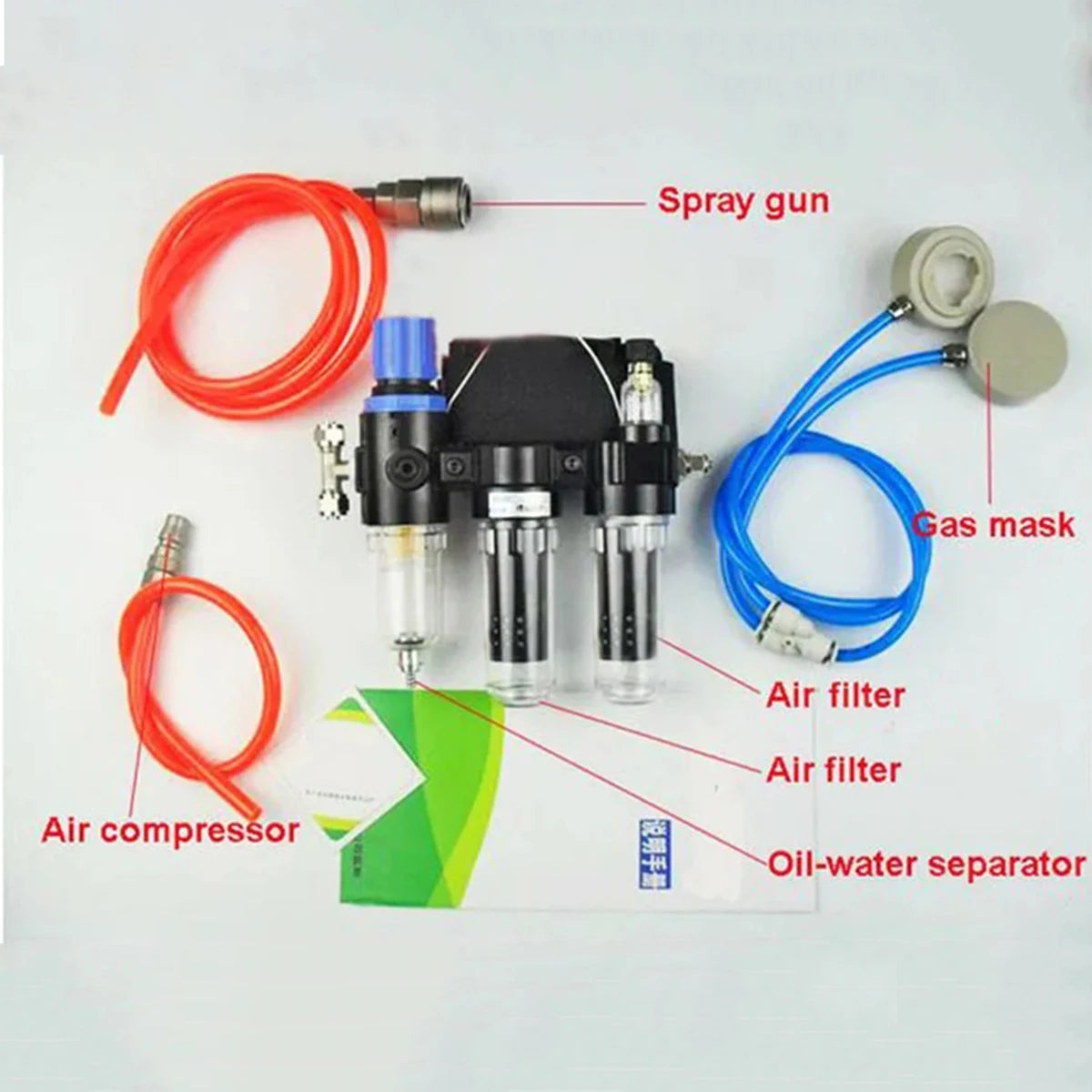 High quality Functional Air-Supply Industrial Respirator System 6800 Air-Supply Full-Face Mask protection work Gas MaskFull mask