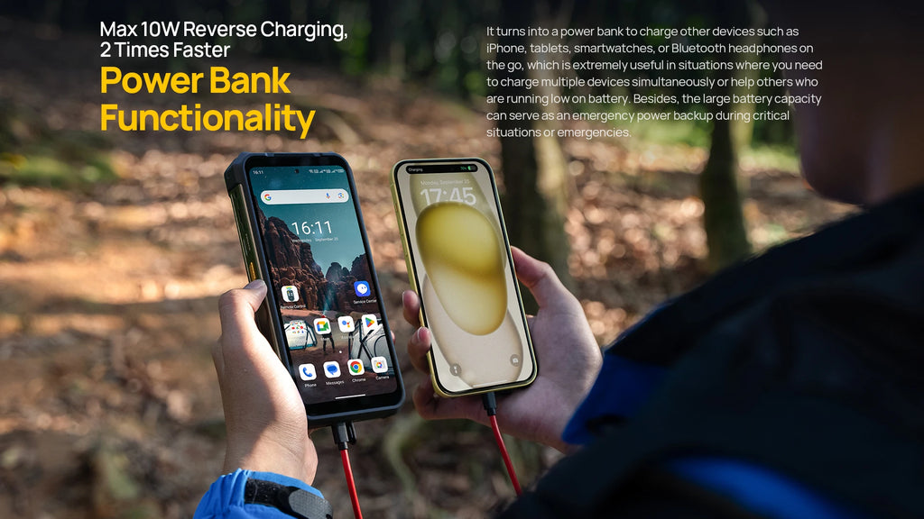 Ulefone Armor 24 Rugged Phone, 22000mAh, Up to 24GB + 256GB, 6.78 ", 120Hz Smartphone, 64MP + 64MP, NFC Phone, Global Version