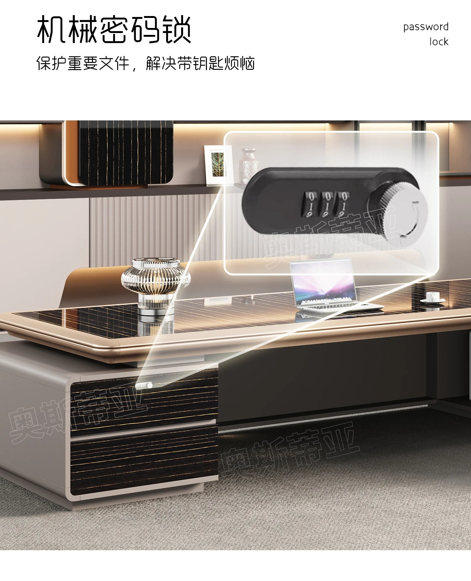 Bedroom Computer Office Desk Cheap Computer Gaming Drawer Conference Office Desk Reception Space Saving Tavolo Office Furniture