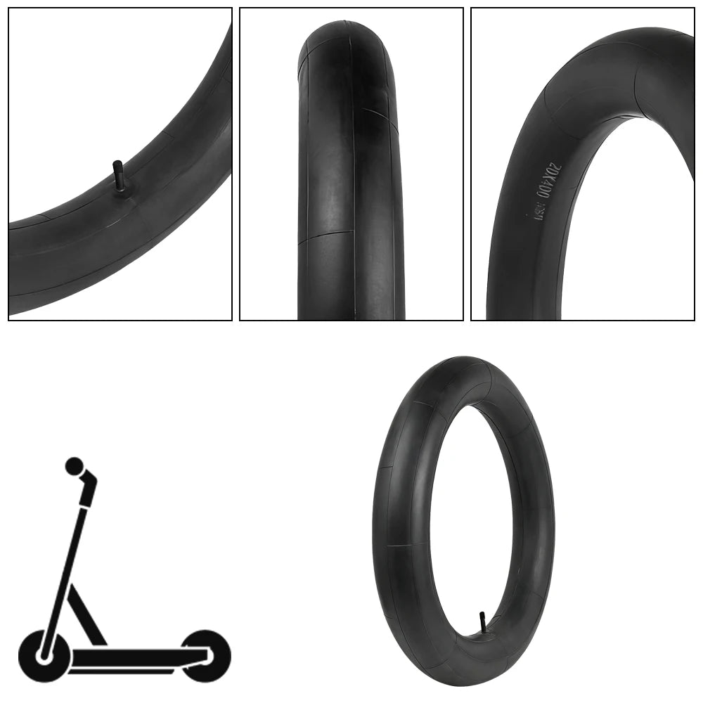 20*4.0 Anti-Slip Fat Tire for Electric Bicycle Tire ATV Tyre Beach Bike Tire City 20x400 Rubber Inner Tube Replacement Parts