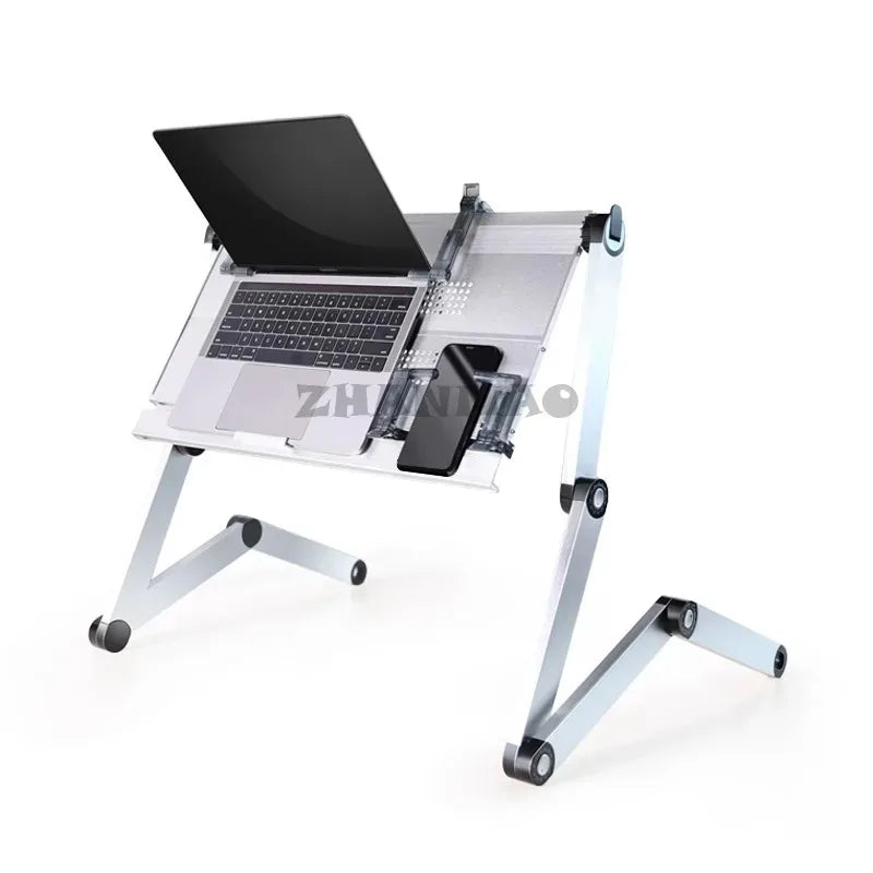 Laptop desk, foldable tablet stand, adjustable and movable