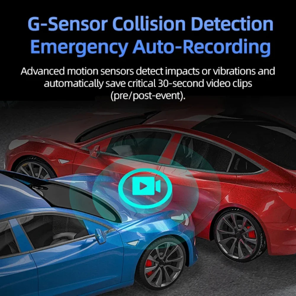 PEGATISAN 4K 4G Cam Mini Sentinel Mode CAR DVR 1080P Black Box Room OBD Parking Monitor Night Vision Camera OBD Connection