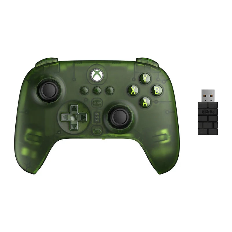 8BitDo Ultimate 3-mode Gaming Controller for Xbox, Hall Effect Joysticks, Compatible Windows, and Android - Jade