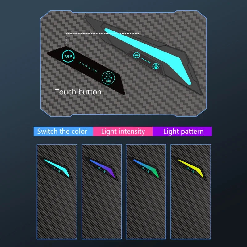 Factory wholesale carbon fiber desktop gaming desk custom black white racing gaming table design PC computer desk for E-sports