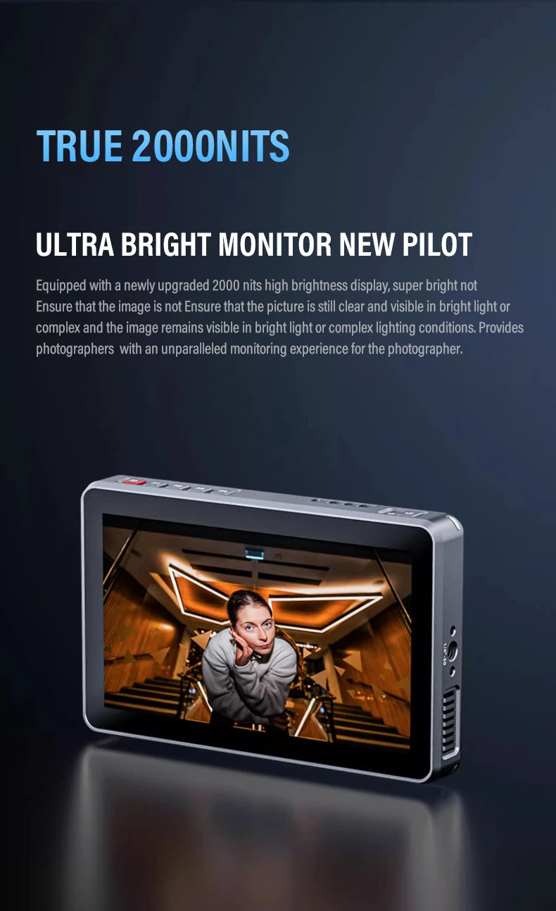 Viltrox DC-X3 DC-X2 4K Monitor Touch Screen Touch Screen Profissional 1080P Photographic HD FHD Portable Camera Monitor