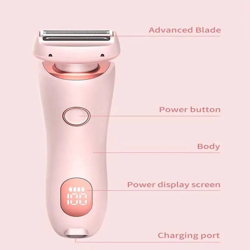 Electric shaver, women's hair repair device, portable charging hair removal kit, women's body hair shaving tool