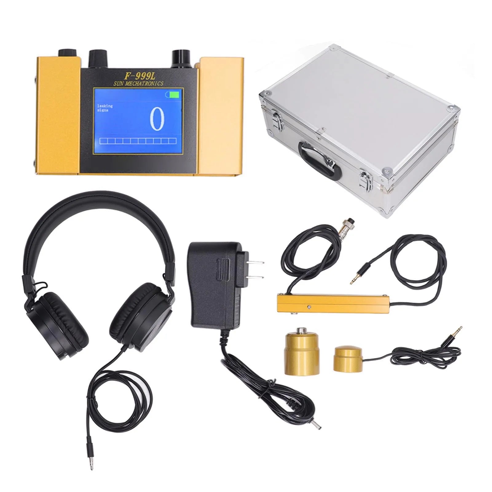 Water Monitor Multiband Monitoring Leakage Monitor with Digital Display for Water Pipe Floor Heating Pipe Water Leak Detector