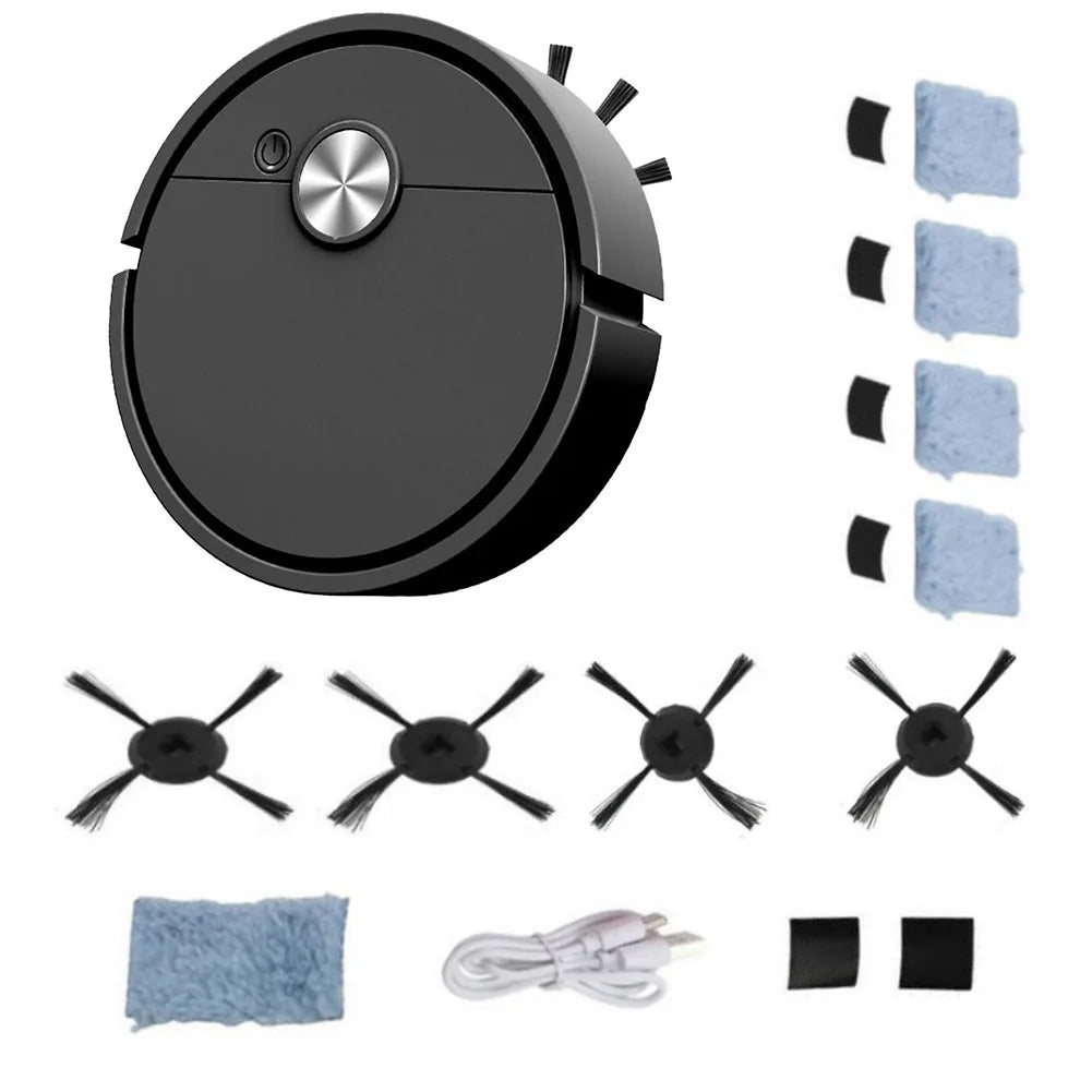 Smart Cleaner Robot Vacuum For Home Cleaning Pet Hair Removal Auto Mode 3-in-1 Cleaning Edge Cleaning Spot Cleaning