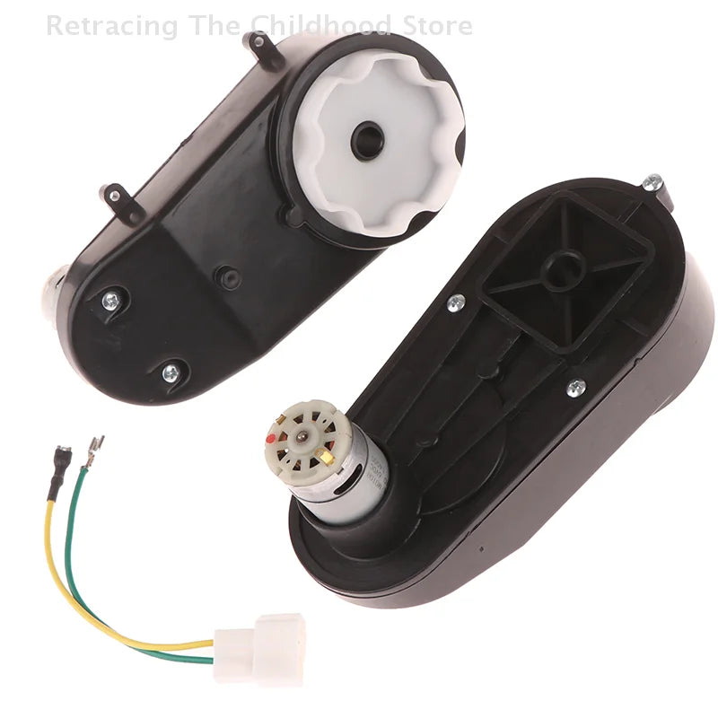 6V/12V RS390 Kids Ride On Toys Car Motors Children Car Wheels Gearbox High Speed DC Motor For Remote Control Car Parts