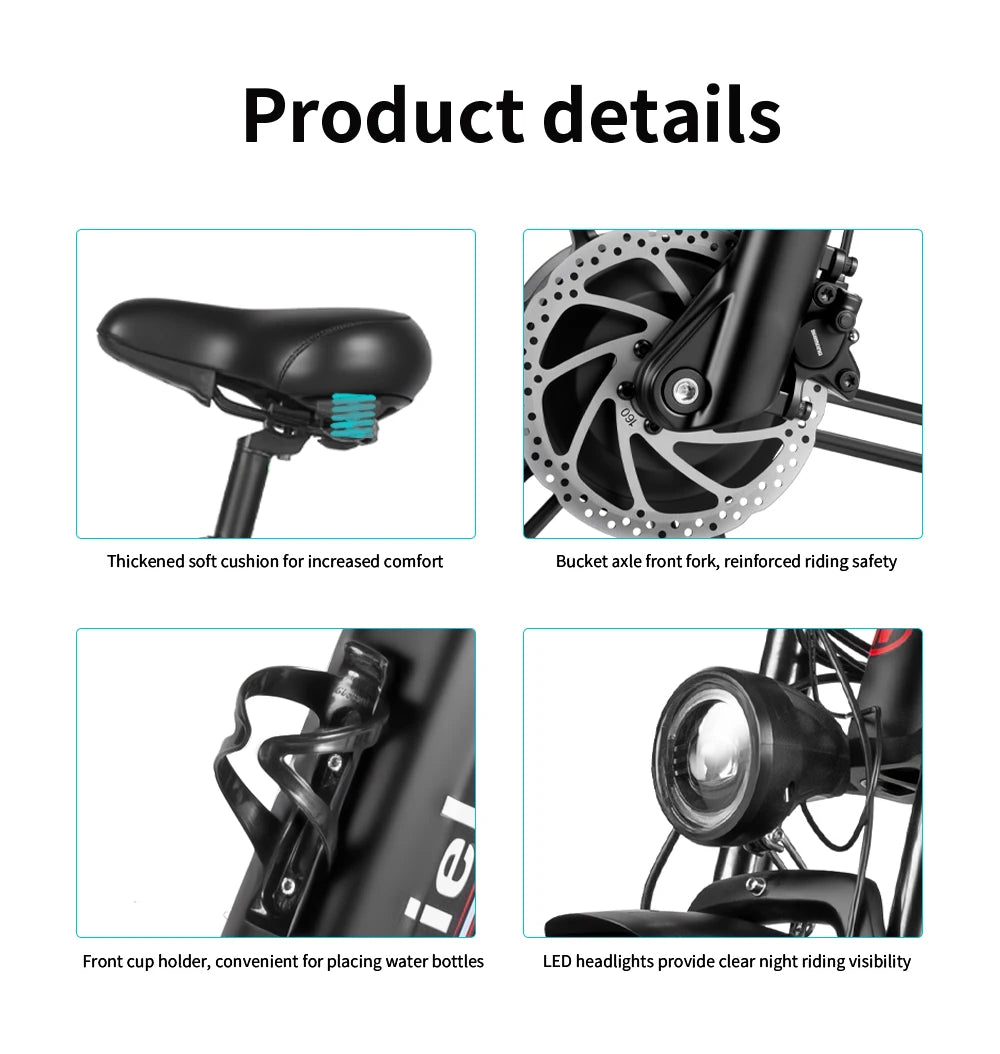 Nathaniel SYR08 2000W Dual Motor E-Bike,20*4.0 Fat Tire,20AH Detachable battery,Speed 50+,Daily commuting, Adult Electric Bike