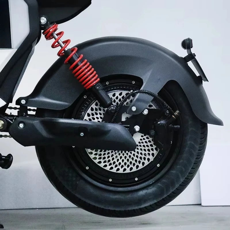 SXLL   16 inch electric scooter 60v 30ah 40Ah 70A lithium battery remote 1200W 1500W 1800w electric motorcycle
