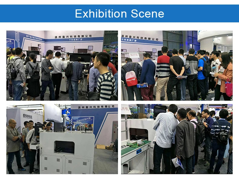 Stock in EU Electronic Components Making Machine 8 Heads LED Chip Mounter Machine with Full-automatic Feeders and HD Cameras