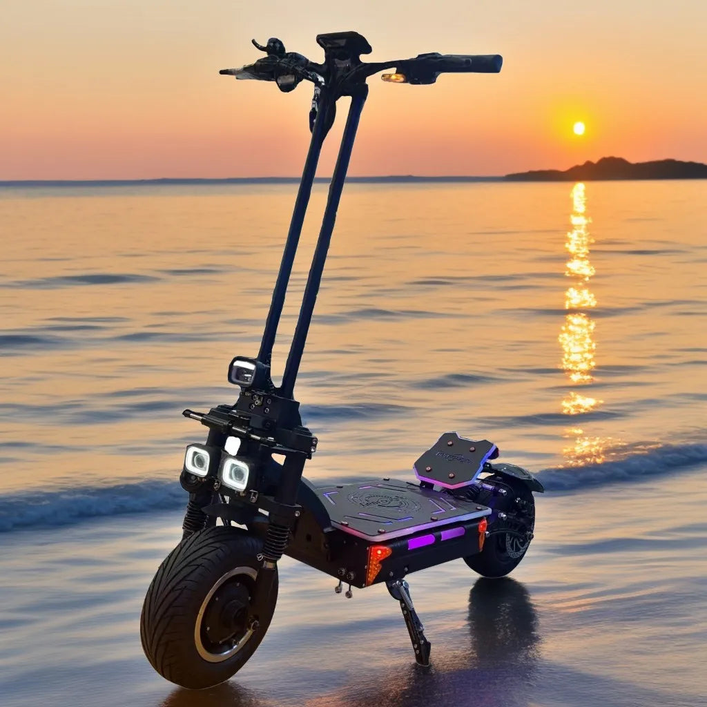 Boyueda S5 60V 45A Electric Scooter Dual Motor Controller 6000W 3000W*2 E Scooter Parts LIVIAE NFC Display Finger Twist Throttle
