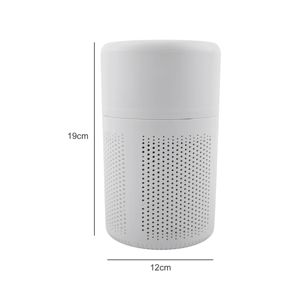 Air Purifier For Home Use With Activated Carbon Filter, Removes PM 2.5 And Formaldehyde, Compatible With Aromatherapy Tablets