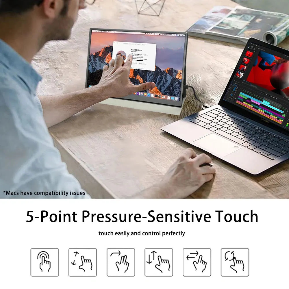 10.1/10.5Inch Portable Monitor HDMI-Compatible Laptop second screen Gaming Extended Display For Switch/PS4/Xbox/ZGYNK