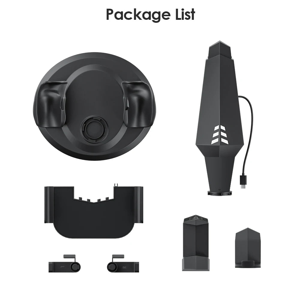 Charging Dock Compatible with Meta Oculus Quest 3/Quest 2 VR Headset Display Stand and Controller Holder VR Accessories