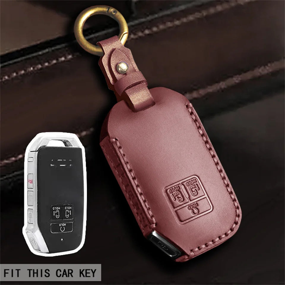 Car Remote Key Case Cover Shell Fob For Kia Carnival 2021 2022 Sedona Carnival KA4 EX SX LX Fiesta 2023 Keyless Accessories