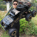 RC Car 1:12 2.4G  Alloy 6 Wheels Remote Control Car 4WD RC Off-Road Truck High Speed Electric All Terrain Climbing Toy Gift