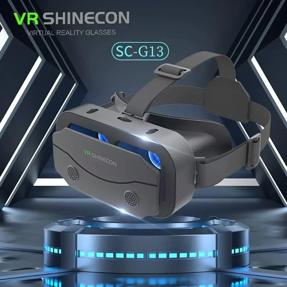 VR Headset Compatible with  Phone Within 4.7-7.2inch Display Screen- Universal Virtual Reality Goggles-  New 3D Glasses