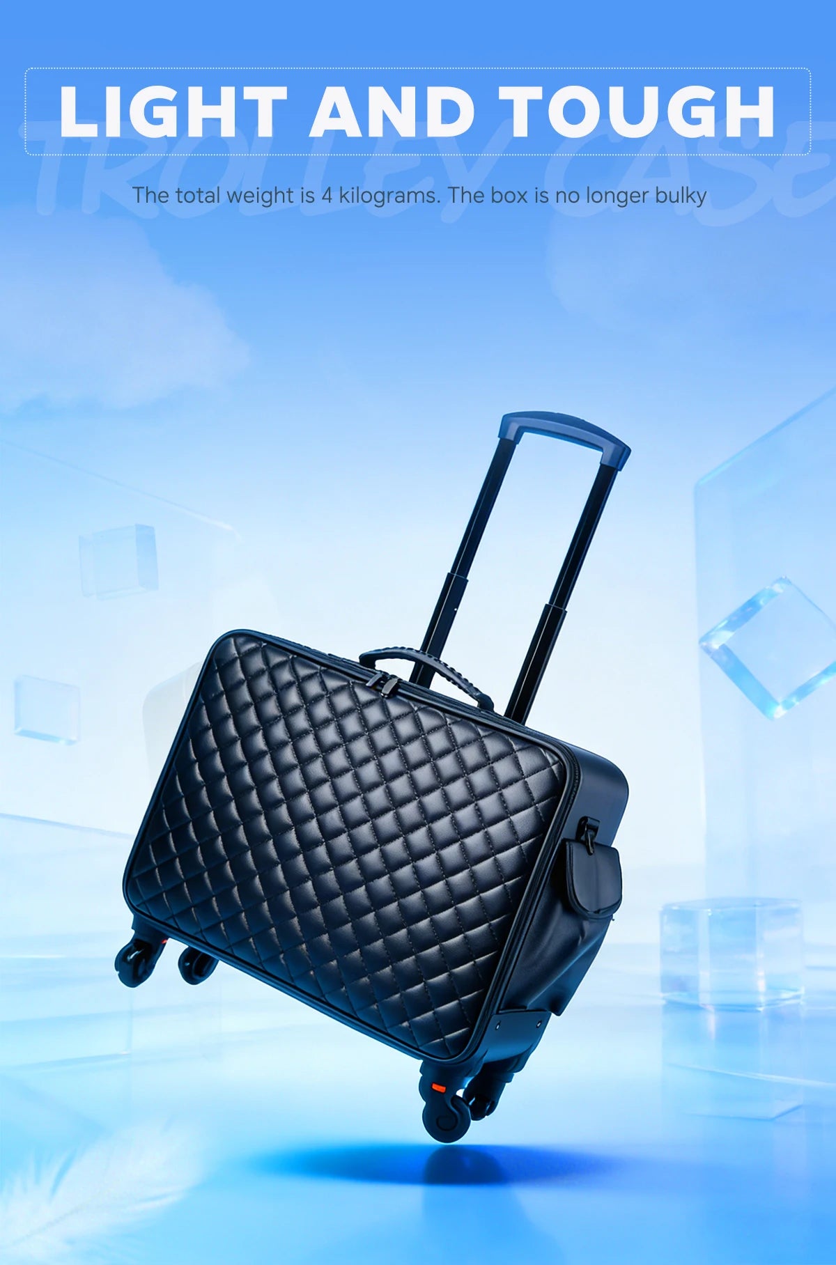 Travel Makeup Artist Bag Luggage Cosmetic Brush Storage with Wheels Beauty Tool Organizer Rolling Suitcase for Artists