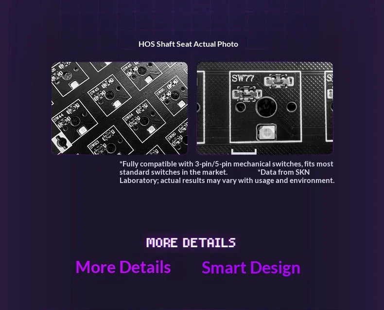 SKN Qinglong Mechanical Keyboard Gaming Custom Wireless Tri Mode Dual 8K Composite Carbon Fiber RGB Backlit Suspension Office