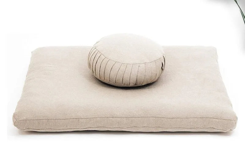 Cotton Cloth Roundness Yoga Mat Household Meditation Exercise Cushion Comfortable Cotton Filling Yoga Cushion Household Supplies