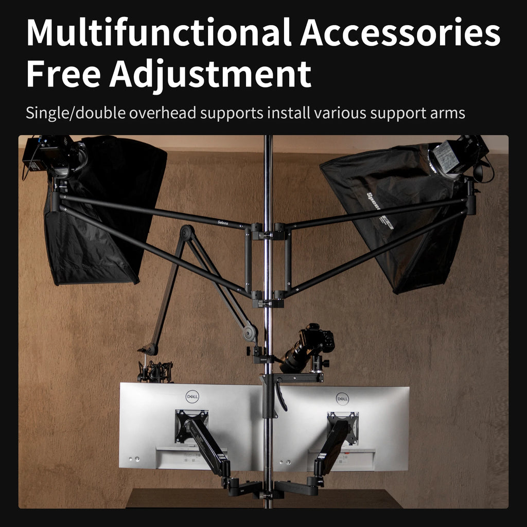 Selens Newest Multifunctional Adjustable Video Equipment Stand Build Exclusive Space Photo Studio Kits Photography Accessories