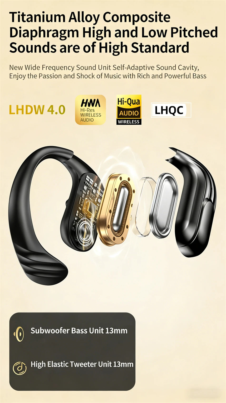 2026New Gaming Earphones Bluetooth 5.3 Sport Headset Dual Mode HD Call Noise Reduction Earbuds with Mic Music Earphones
