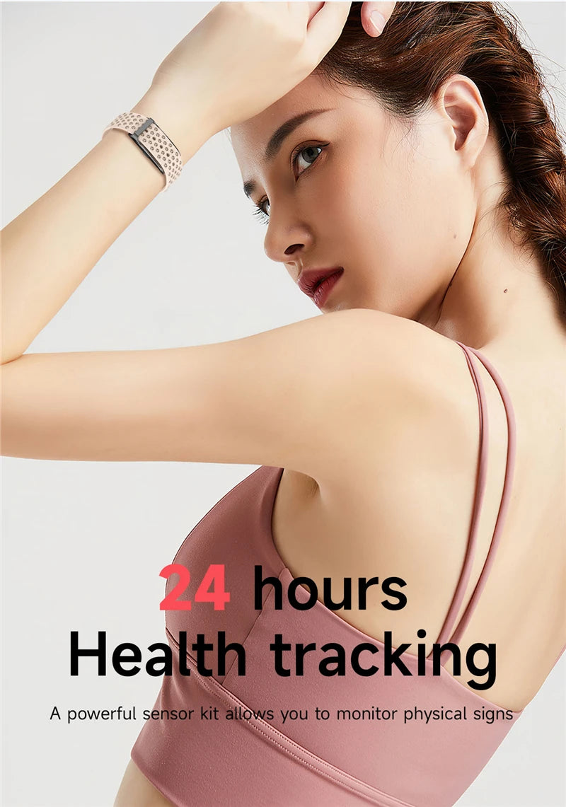 Smart Watch Men Women Fitness Smart Bracelet Sports Band Heart Rate Blood Pressure Monitor Waterproof Multifunction Watches