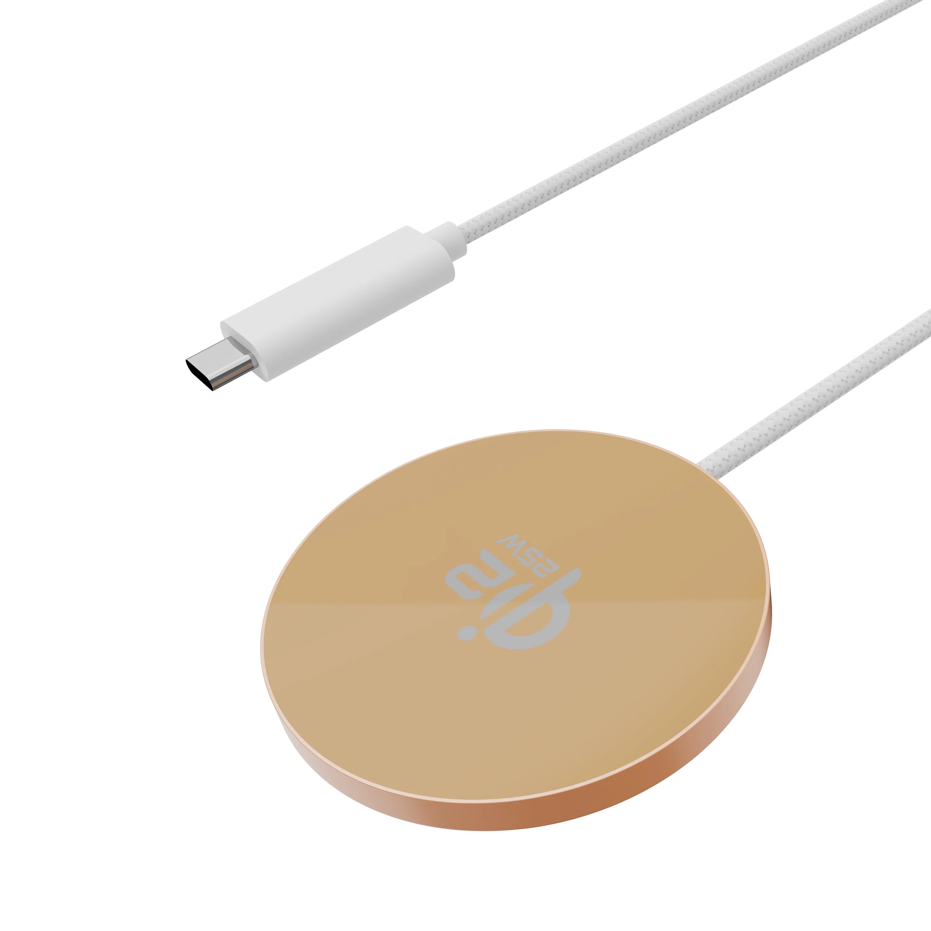 2025 New Qi2.2 magnetic charger for Magsafe 25W super wireless fast charging for iPhone 17 16 15 14 13 12