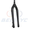 26ER Carbon FAT Bike Fork  Thru Axle 150*15MM Fat bike Snow 5.0 Tire Snow Fork Bicycle Front Fork Rigid