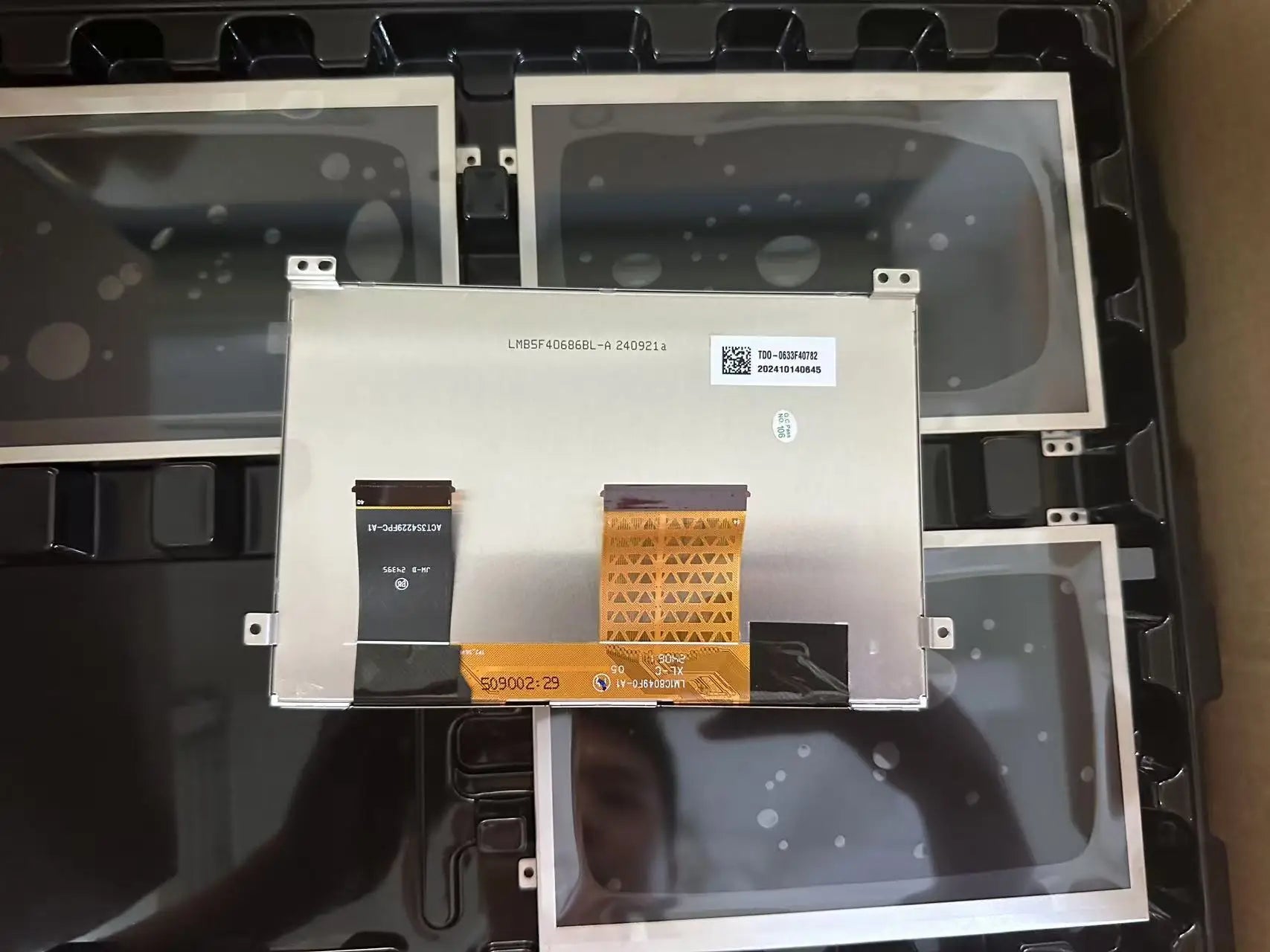 OEM 6.5" MIB STD2 680 200 600 Radio Touch Screen Digitizer LCD DISPLAY TDO-WVGA0633F00045 TDO-WVGA0633F00039 for VW