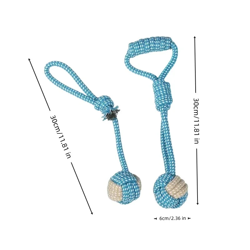 Pet Dog Toys for Large Small Dogs Toy Interactive Cotton Rope Mini Dog Toys Ball for Dogs Accessories Toothbrush Chew Puppy Toy