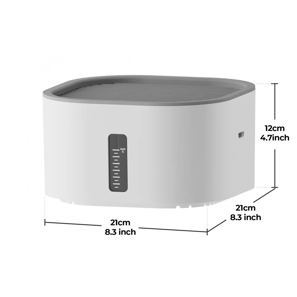 2-in-1 Air Purifier with Humidifier Combo for Home Allergies and Pets Hair, Smokers in Bedroom, H13 True HEPA Filter