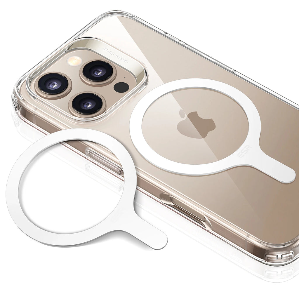 ESR for MagSafe Ring Magnet (HaloLock) Universal Magnetic Wireless Charger Kit for iPhone 16/15/14/13/12  Galaxy S23/S22/S21