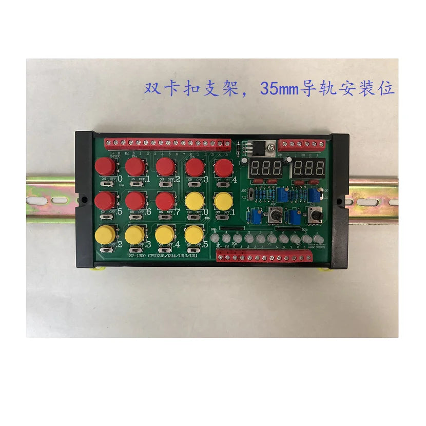 Suitable for S7-1200 PLC/CPU 1211C 1212C 1214C 1215C debugging simulation board