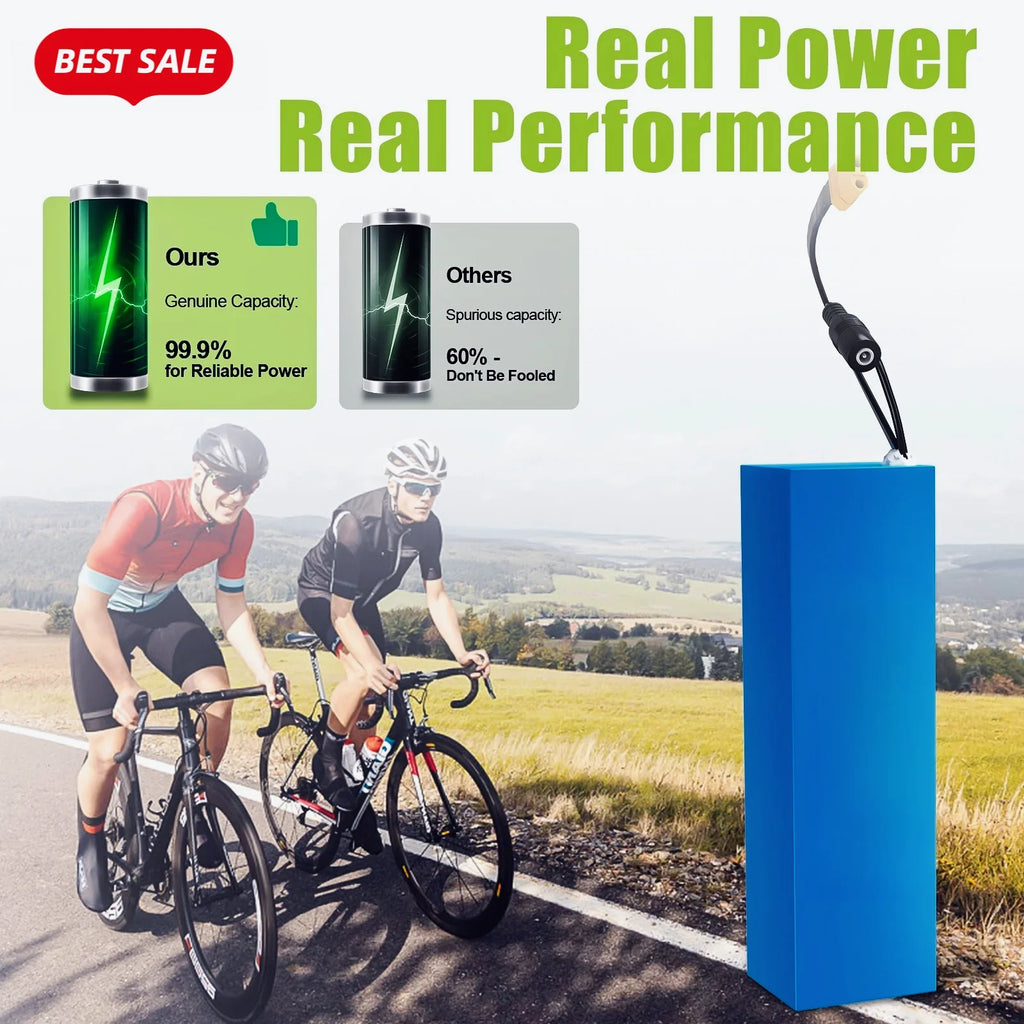 13S4P 48V 15Ah battery pack with 30A BMS, suitable for 48V250-1500W motor XT60 connector lithium ion battery 18650.00