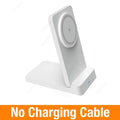Magnetic Fast Charging Station 30W Wireless Charger Desktop Fold Smart Phone Holder Charge For Magsafe iPhone 16 15 14 13 12 Pro