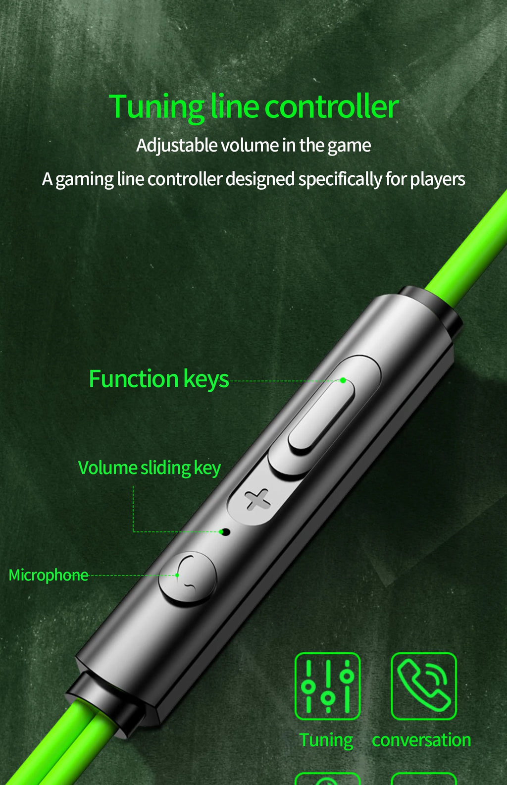 Headset Gamer Headphones Wired Earphone Gaming Earbuds With Mic For Pubg PS5 CSGO Casque Phone Tablet Laptop Universal Game